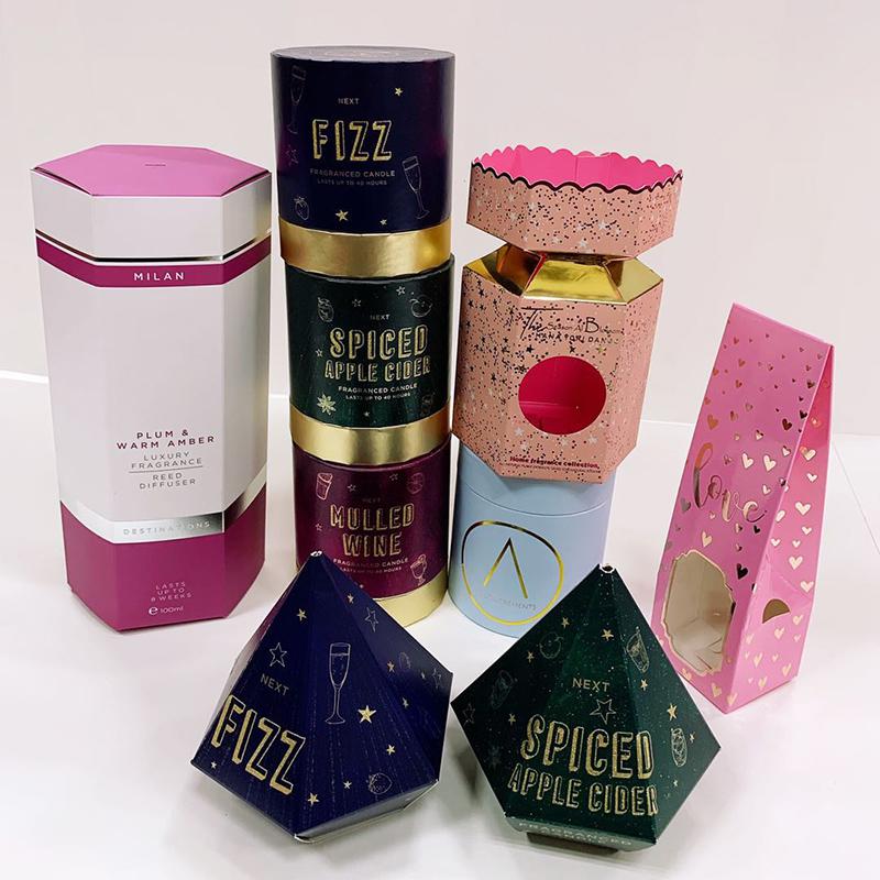 惠城化妆品包装盒、异形包装盒、异形礼盒、异形纸盒定制印刷