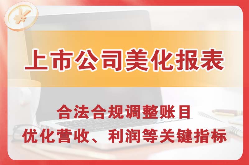 惠城上市公司美化报表